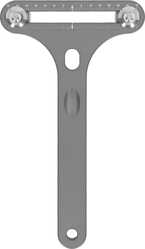 Spacnana Kompakter Uhrengehäuseöffner, einfach zu bedienen, 2 Schlüssel - verzinkt, für Uhrenliebhaber (Grau)