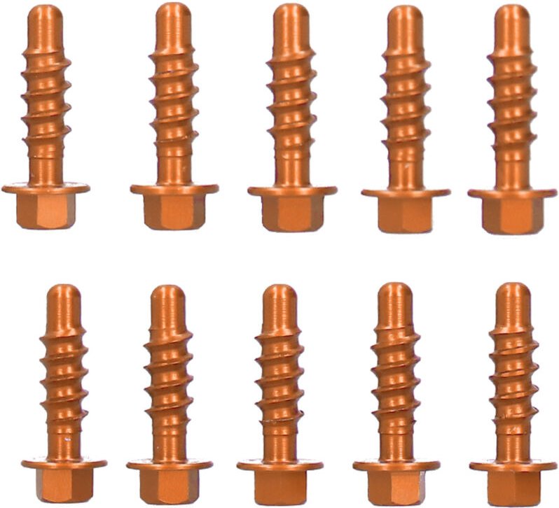 Hochwertiger Satz Kfz-Gewindeschrauben, eloxiert, passend für 125 150 200 EXC XC SXF EXCF XCF 1997-2020, einfache Montag...