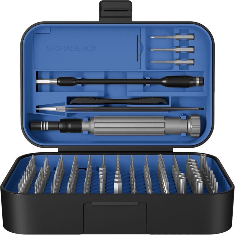 Fortuneville - Präzisionsschraubendreher- und Schraubenschlüsselsatz 130-teilig Pcw08i