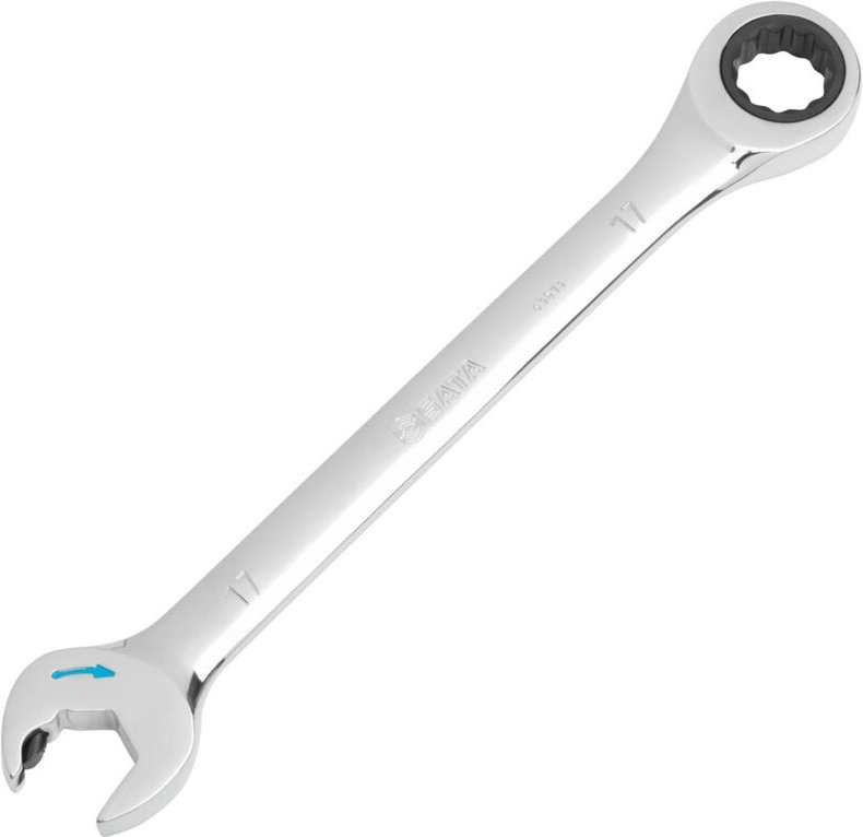 Sata klucz płasko-oczkowy 13mm z podwójną grzechotką