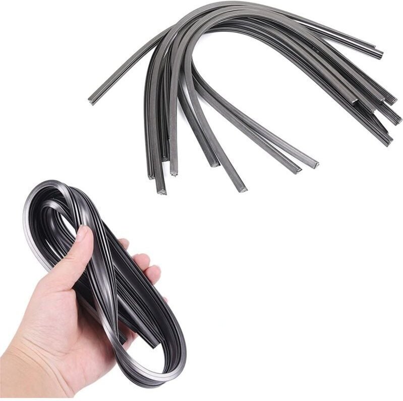 Zuschneidbare Scheibenwischerblätter, Ersatzgummi, verhindert Glasschäden, 8 Stück, 700 mm (Wischer nicht im Lieferumfan...