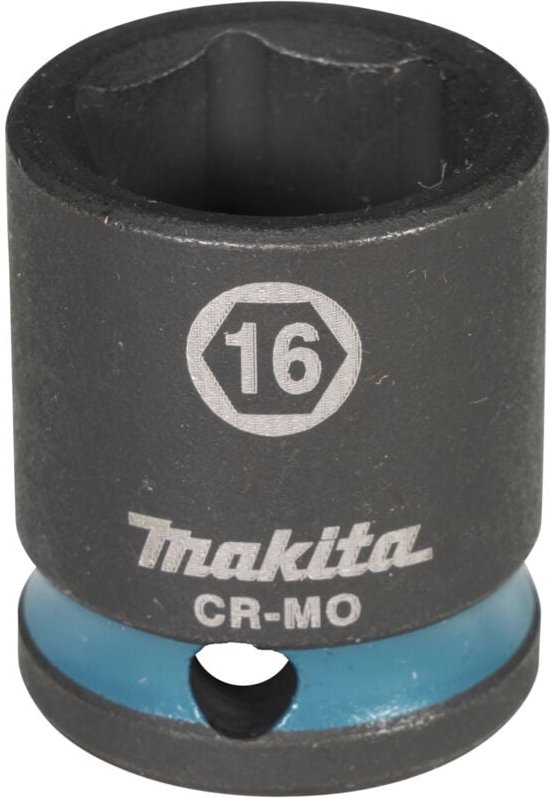 E-15970 Steckschlüssel 3/8" SW16 Impact Black kurz - Makita