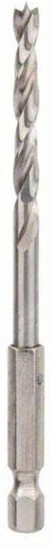Bosch - Holzspiralbohrer hss 5mm mit 1/4' Sechskantaufnahme 2608595521