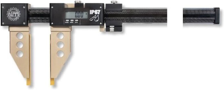 Digital-Messschieber ARGO C CARBON ohne zylindrische Messzapfen, mit Feineinstellung 1000x200/0,01mm IP67