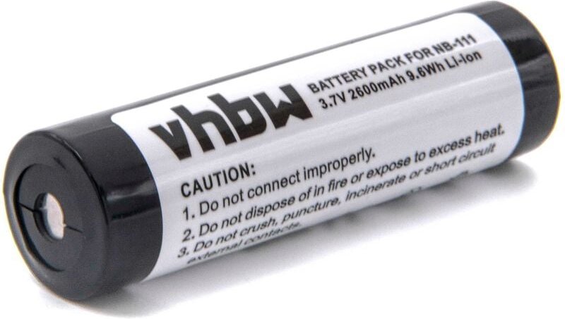 Vhbw - 1x Akku kompatibel mit Denon denon DMP-R70 tragbaren Mini Disk dv (2600 mAh, 3,7 v, Li-Ion)