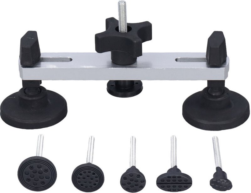 Luocute Lackfreie Ausbeulsets, Ausbeulbrücken-Werkzeuge zur Ausbeulung von Autos, Motorrädern, Kühlschränken und Waschma...