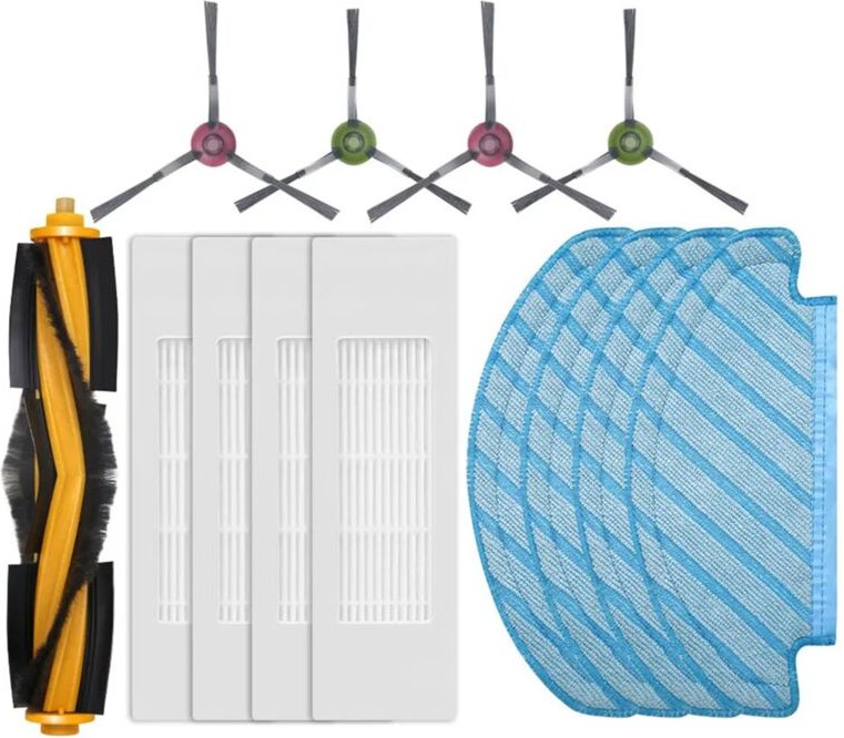 Für Debot N10 Roller Seitenbürste Hepa-Filter Mopptücher