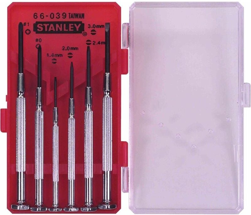 Stanley 1-66-039 Satz mit 6 elektronischen Schraubendrehern