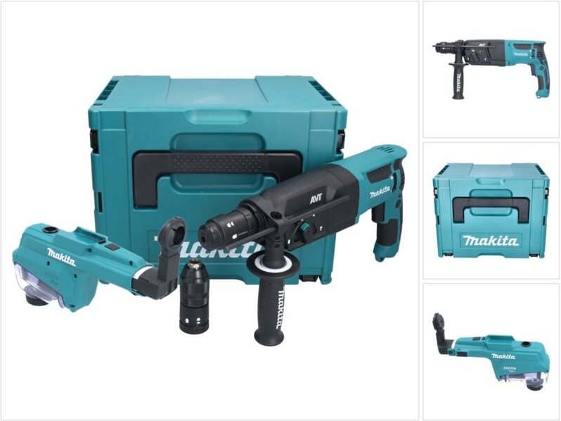 Makita - HR2653TJ Kombihammer für SDS-Plus 26 mm 800 w im makpac