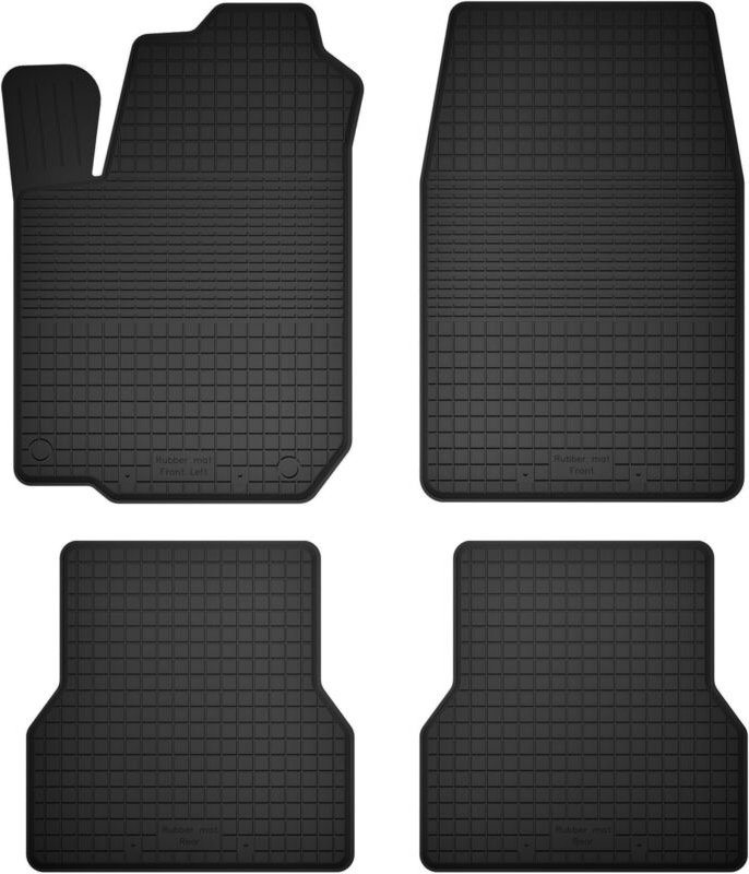 Gummi-Automatten, 4er-Set, Universalmodell: Opel Zafira B Minivan (2005-2014)