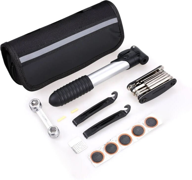 ROXAR MT-16 16-in-1 Fahrradreparaturset im Koffer