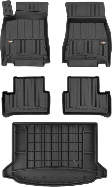 SET 3D Gummimatten Mercedes A W177 HB ab 2018- zn