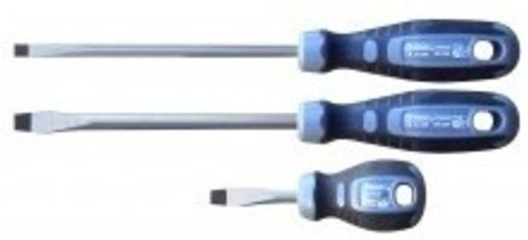 Geschmiedeter Flachschraubendreher Fabriktyp Mechaniker 8 x 150 mm - Outifrance