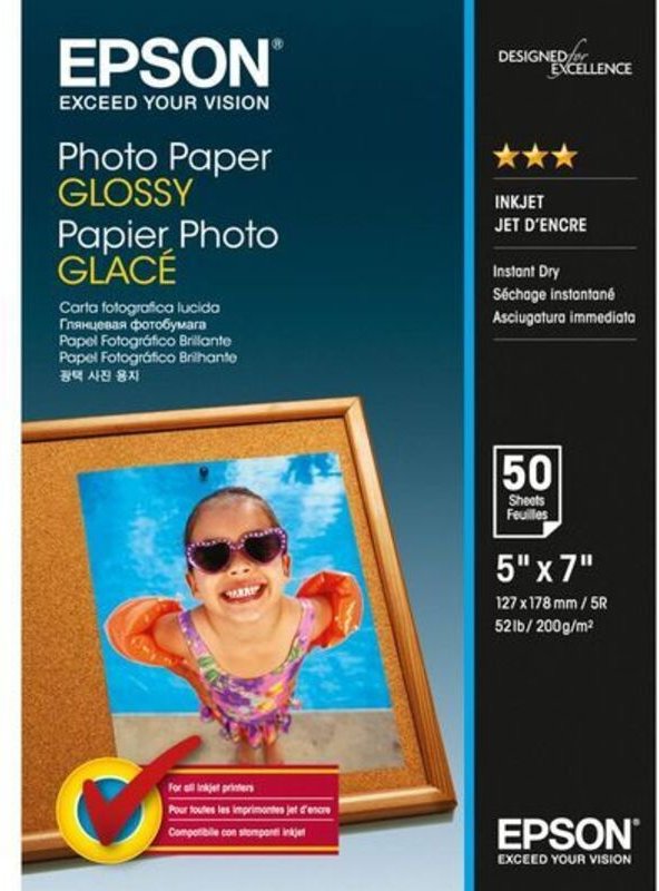 C13S042545 Fotopapier glänzend 13x18 cm 50 Blatt 200g (C13S042545) - Epson