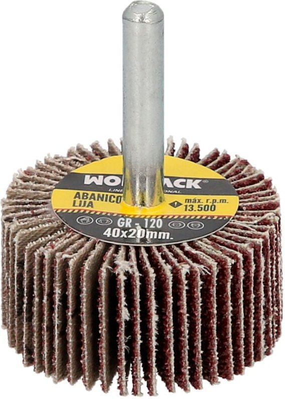 Fächerschleifpapier Körnung 120 40x20mm