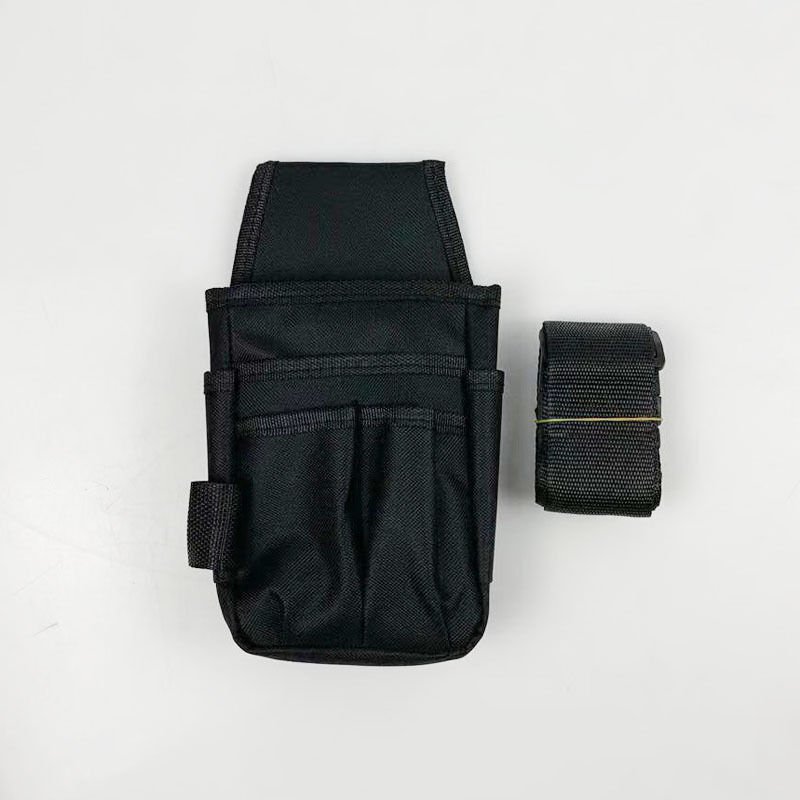6 Taschen Werkzeugtasche mit Gürtel Werkzeuggürteltasche Polyester Gürtelhalter Gürteltasche Holstertasche für Elektrike...