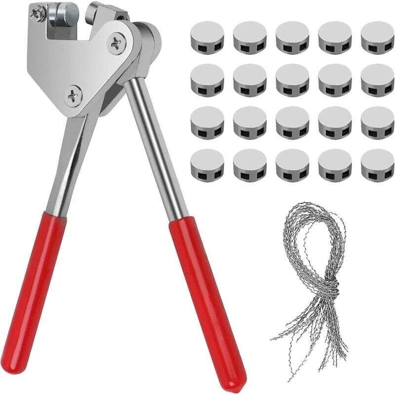 Kit di pinze sigillanti da 20 cavi, 20 fili sigillanti, pinze sigillanti in acciaio per contatori elettrici Diametro del...