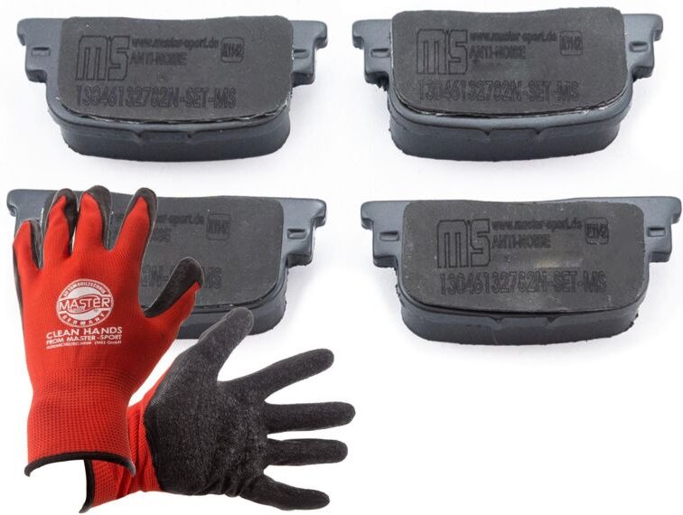 BREMSBELÄGE hinten 13046132782N-SET-MS