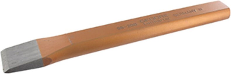 Flachmeißel, oval, Gedore L: 200, L: 24 mm.