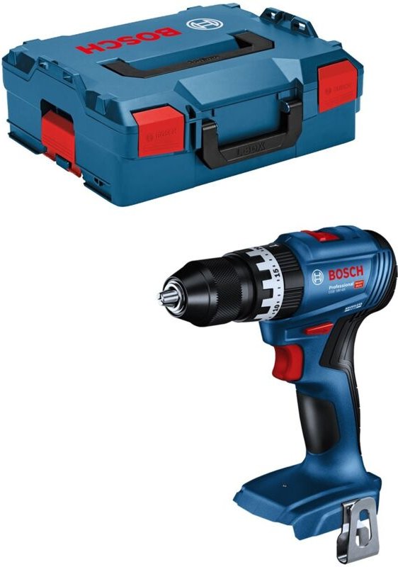 Bosch gsb 18V-45 Akku Schlagbohrschrauber 18 v 45 Nm ( 06019K3301 ) Brushless + L-Boxx - ohne Akku, ohne Ladegerät