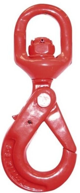 Hebelhaken mit Drehwirbel für Kette 10 mm 3150 kg