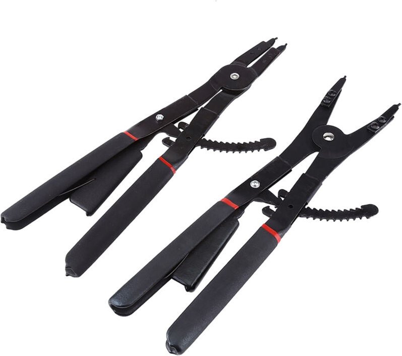 Ej.Life 16-Zoll-Universal-Sicherungsring-Sicherungsringzangen-Werkzeugsatz, Sicherungsring mit Ersatzspitzen