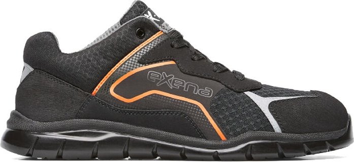 XR77 Aragon S1P src Sicherheitsschuhe - 46 eu - Schwarz / Orange - Exena