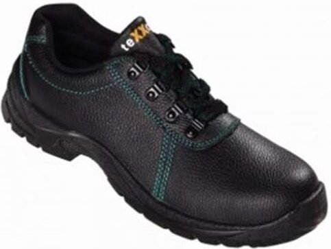 teXXor® S1-Sicherheitshalbschuhe ROUEN schwarz/grün 611047 Gr.47