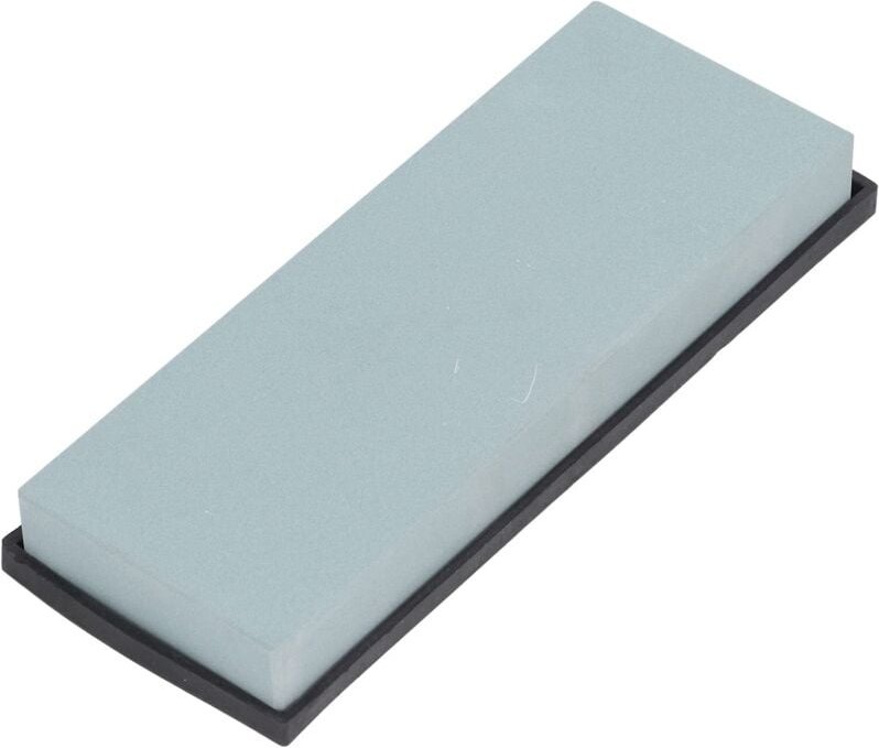 Schleifstein-Schärfset, Nassschleifstein, Wasserstein-Schleifscheibe, Abrichtstein für Küchenmesser mit rutschfester Unt...