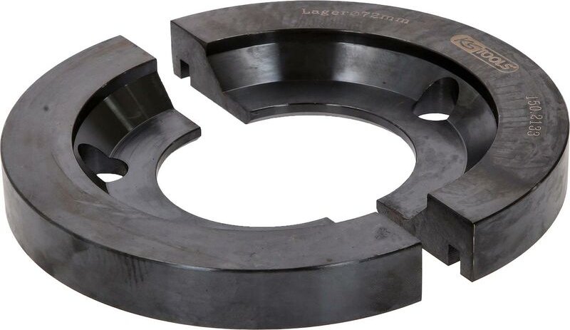 Halbschalenpaar schwarz, für Lager Ø 72mm