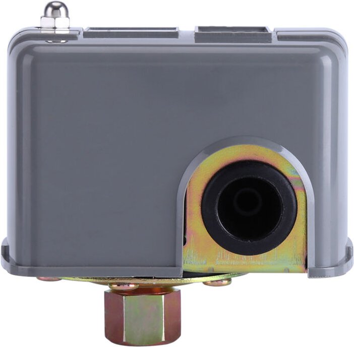 Eosnow Druckregelschalter, Schalter stark langlebig mit Doppelfederpol für Gartenwasserpumpen