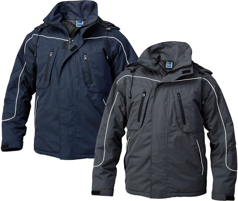 Stone Winterarbeitsjacke - xxl - Grau - Siggi