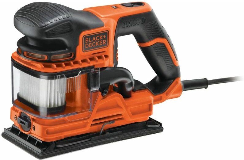 BLACK+DECKER Schleifmaschine 1/3 Blatt Draht 270W - DuoSand - KA330EKA-QS