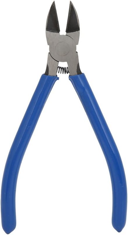 Seitenschneider, Diagonal-Seitenschneider, Reparaturzange, blau, Chrom-Vanadium-Stahl, Drahtschneider (5)
