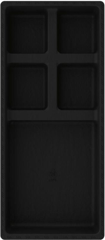 Werkzeugmodul 1/3 leer 5 Fächer Kunststoff - Fortis