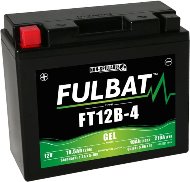 FULBAT FUL GEL Batterie - FT12B-4 / YT12B-4 (Gel, wartungsfrei)