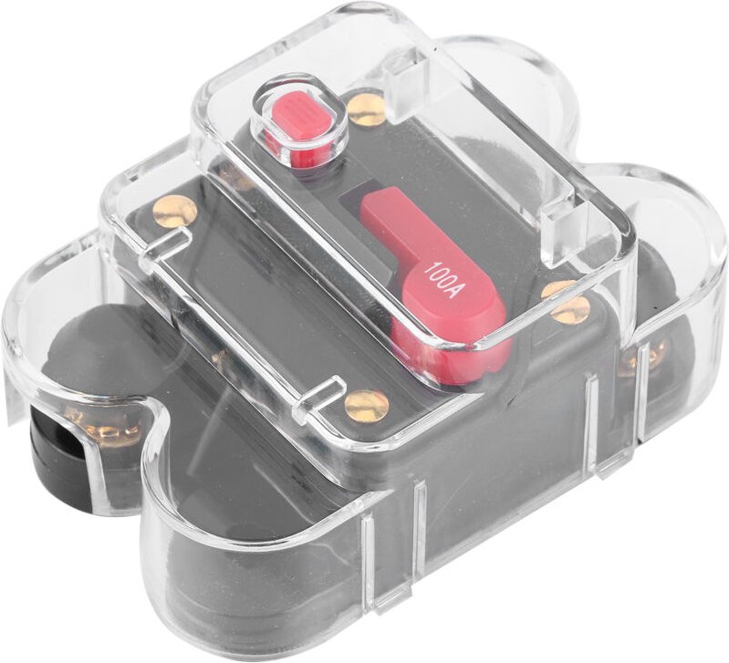 12V-24V Leistungsschalter Automatischer Marine-Auto-Boot-Fahrrad-Stereo-Audio-Sicherungsschalter mit manuellem Rückstell...