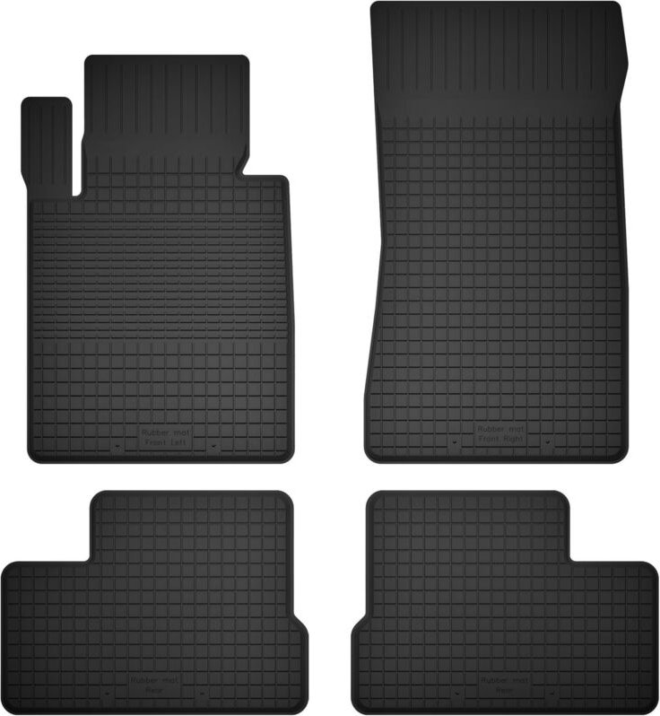 Gummi-Automatten, 4er-Set, Universalmodell: Mini Clubman R55 Fließheck (2006-)