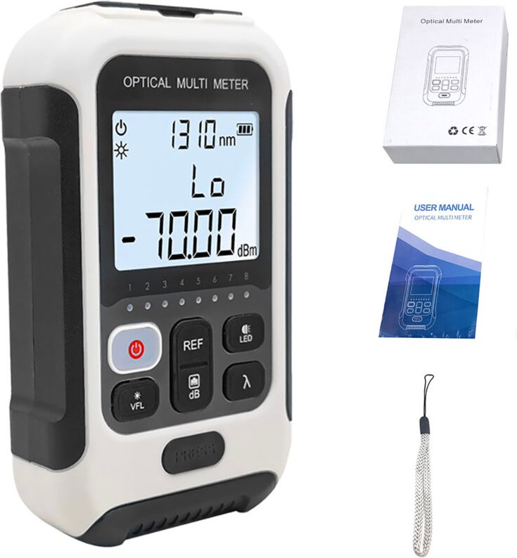 Eosnow OPTISCHE FIBER -NOTZEI METER MULTIFUNKTIONALE TEIL -Tester für Hochgenauigkeit für Kommunikationstechnik