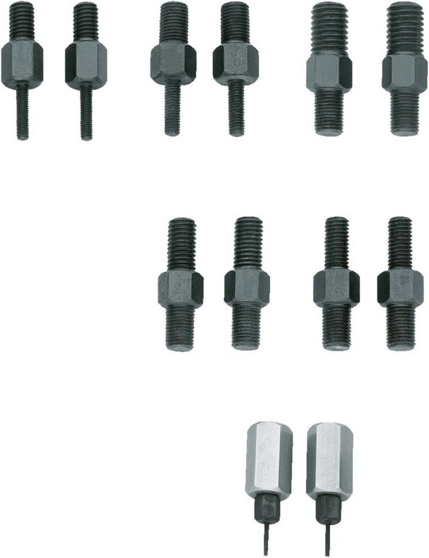 Gedore - 1.81/20 Gewindeadapter-Satz für 1- und 2-Loch-Anwendungen, M14x1,5
