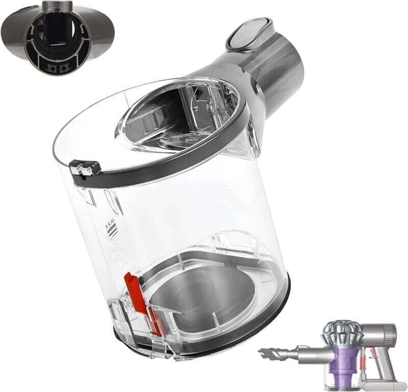 Staubbehälter für Dyson V6, Staubbehälter-Einheit für Dyson V6, Staubbecher für Dyson V6 Animal DC58 DC59 DC61 DC62 SV03...
