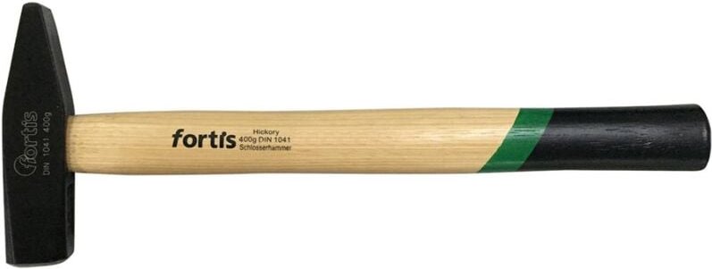 Schlosserhammer DIN1041 400g Hickory - Fortis