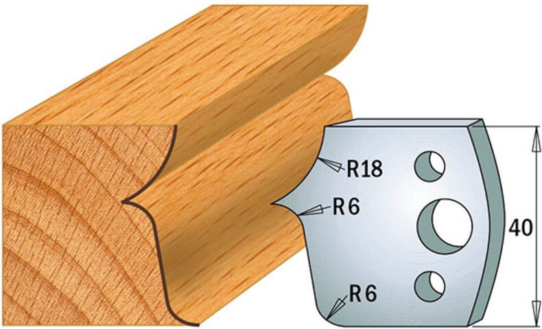 690.046 Paar Messer Kss 40x4mm
