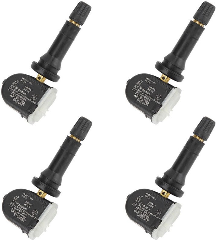 Reifendrucksensor, Ersatzsensor für das Reifendruckkontrollsystem F2GZ-1A189-A für Autozubehör (4 Stück)