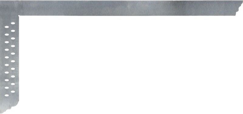 Zimmermannswinkel mit Anreißlöcher Schienenlänge 700 mm - Stubai