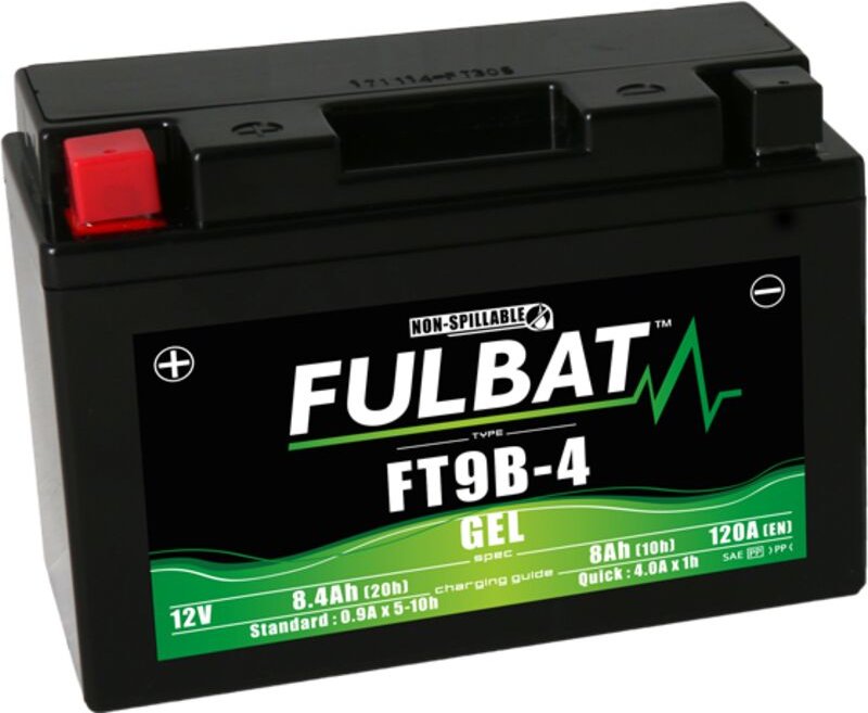 FULBAT FUL GEL Batterie - FT9B-4 / YT9B-4 (Gel, wartungsfrei)