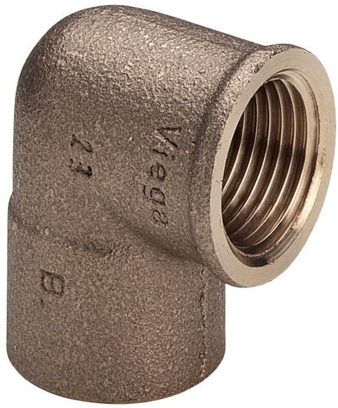 Viega Italia Srl - Viega Winkel Übergangswinkel Innengewinde 94090G in 28mm x Rp1 Rotguss 109561