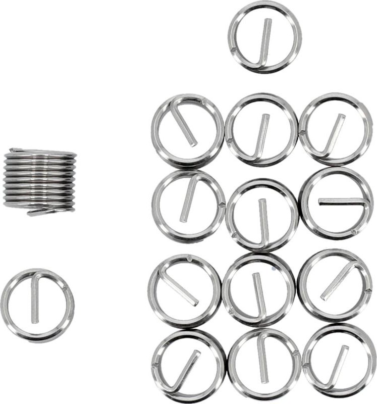 Gewindeeinsätze M10x1,25, 15 Stück