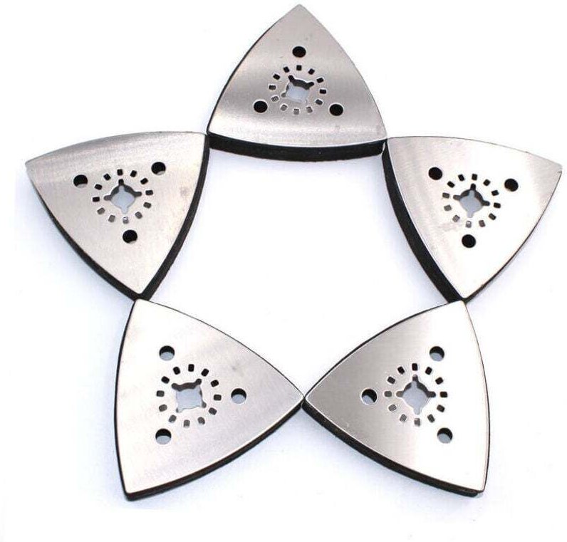 Schleifpad, Schleifscheibe, Dreieckschleifscheibe für Multifunktionswerkzeuge (3 Stück)