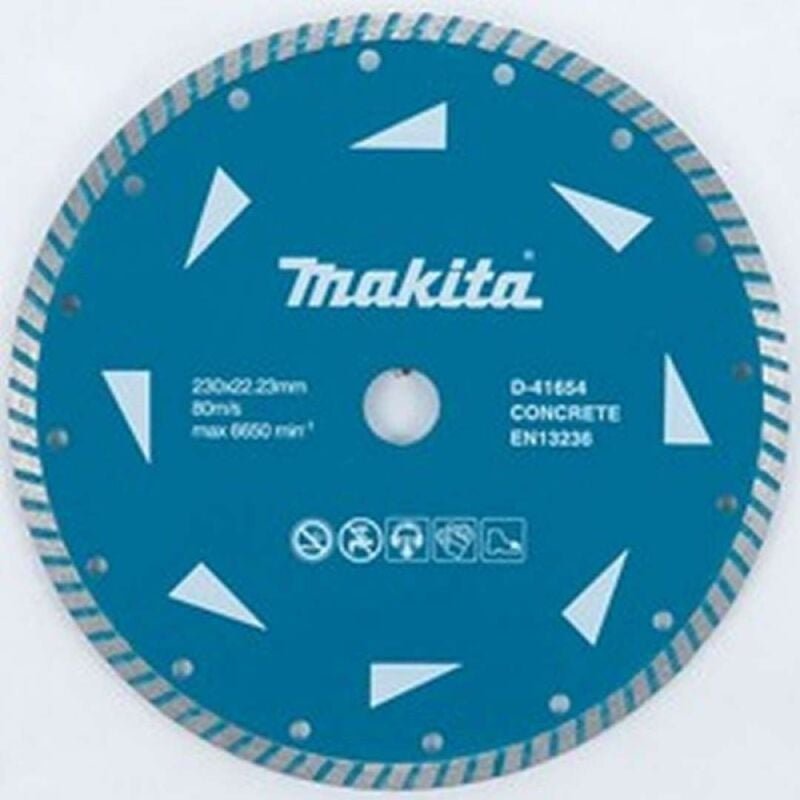 Zubehör - Diamanttrennscheibe Beton 230x22,2 mm D-41654 - Makita